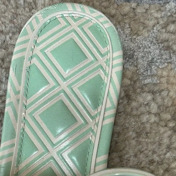 TORY BURCH METAL MILLER SANDAL
LEATHER/Printed/NEW IVORY/MEADOW - Picture 3 of 8